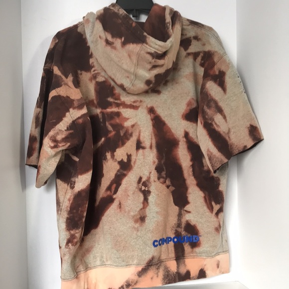 Compound Apocalyptic Character Sweatshirt with hood in heavy cotton - Picture 4 of 6